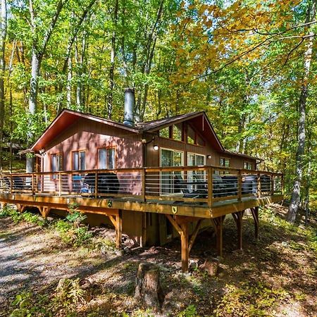 Chalet W Hot Tub, Large Deck, Grill, & Fast Wifi バークレー・スプリングス エクステリア 写真